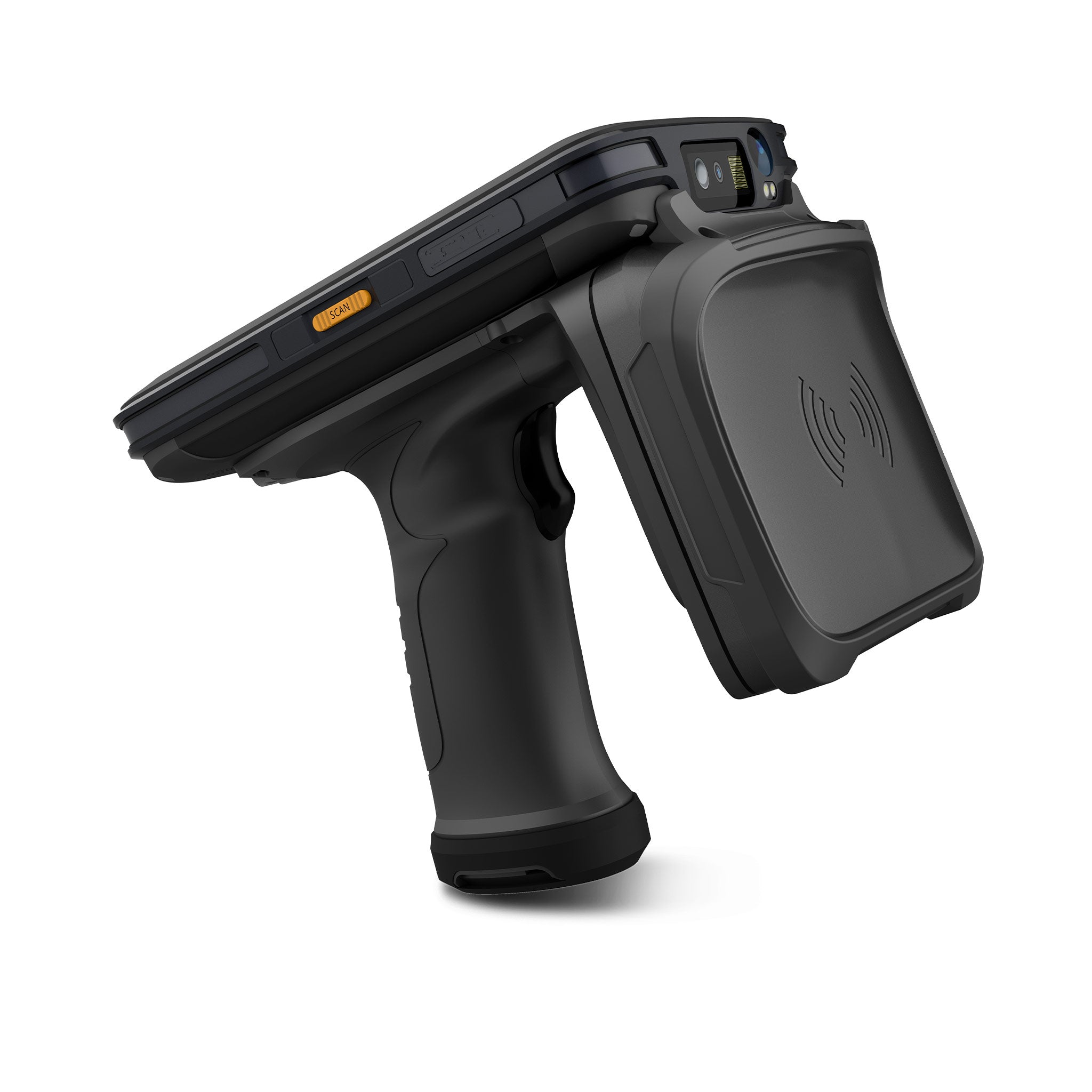 C72 mit Pistolengriff und UHF und ssichtbaren Scanner