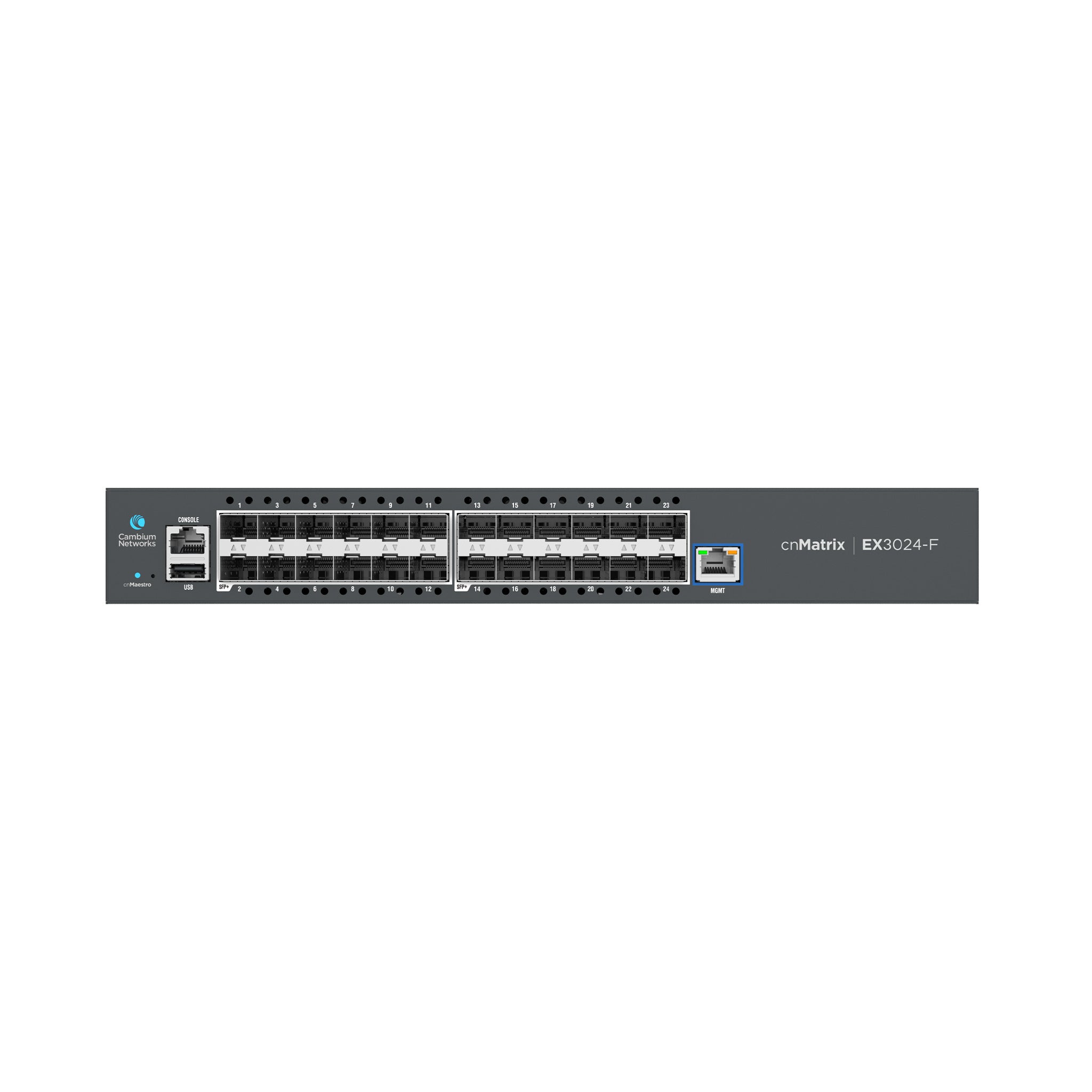 Cambium Networks cnMatrix EX3024F, Intelligent Ethernet Fiber Aggregation Switch