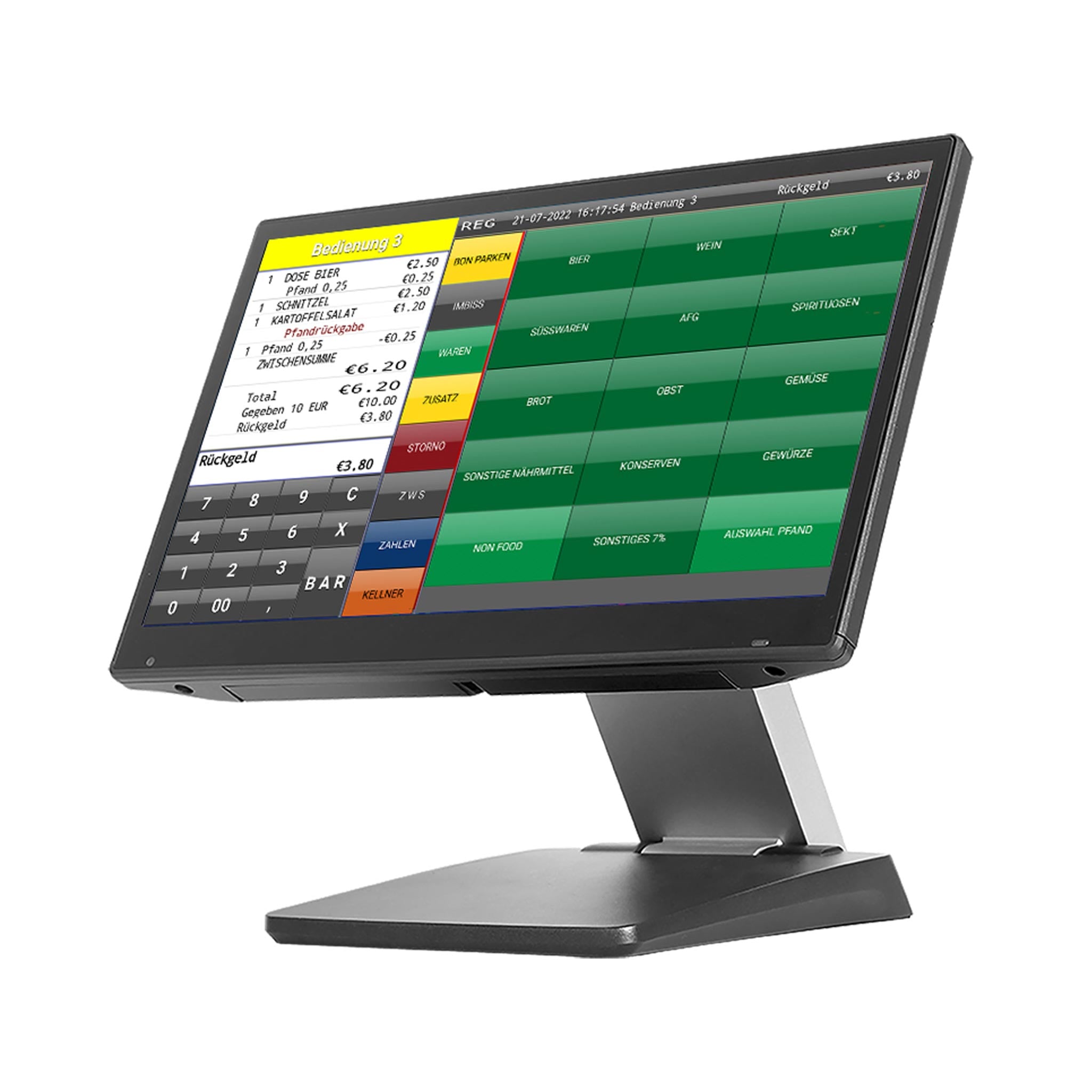 PP9125W diagonal links mit Software