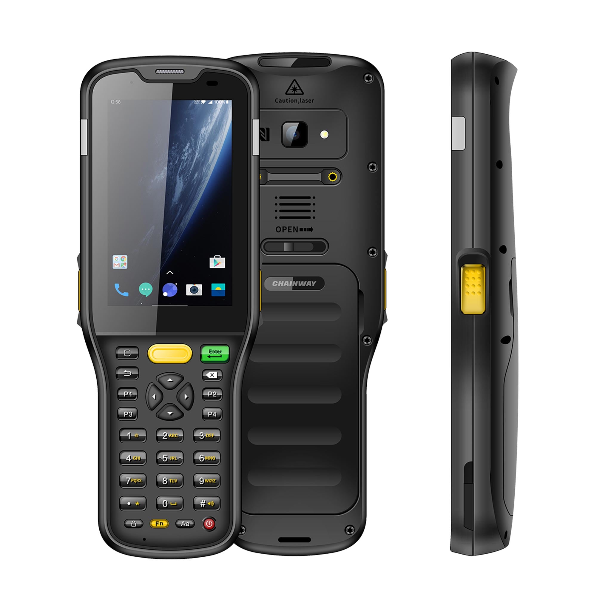 Chainway MC21 3,5" Handheld, Android 12, 3GB RAM+32GB SSD, IP67