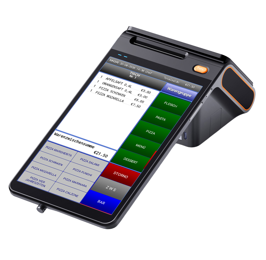 MINI POS 115 KlaRCash POS software KC MINI - AIO POS for restaurants and retailers
